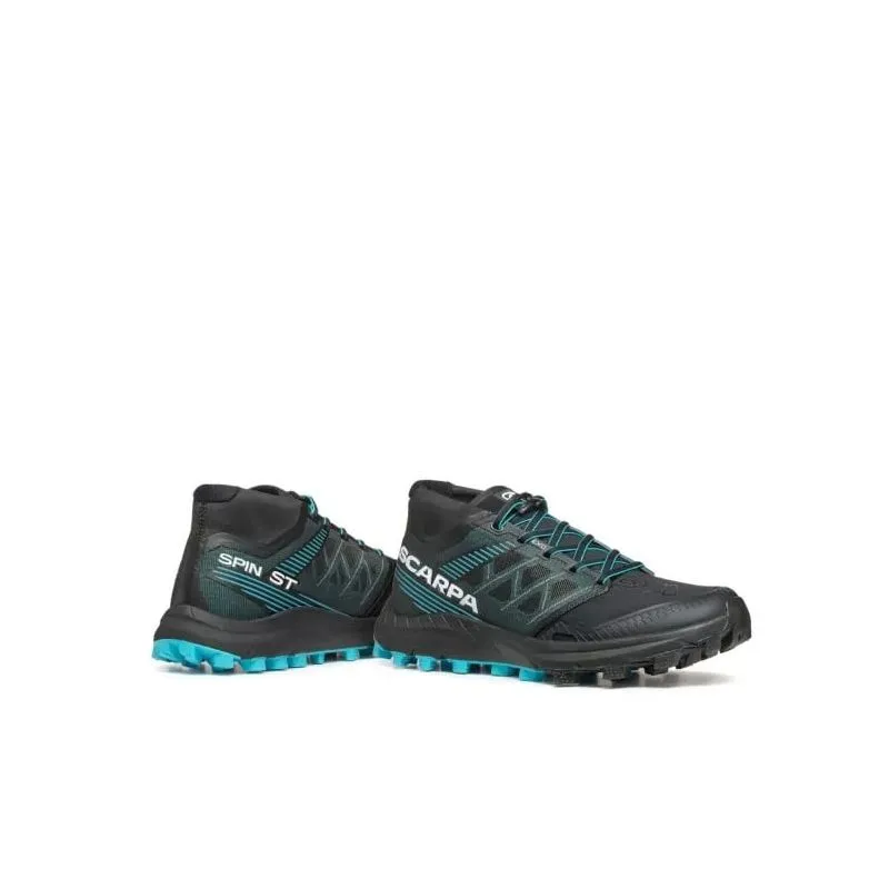 Zapatillas de trail running para hombre Scarpa Spin ST (Black Azure)