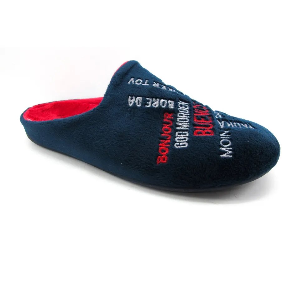ZAPATILLAS HOGAR GARZÓN HOMBRE AZUL