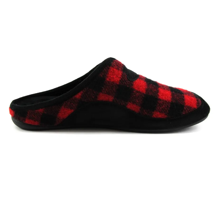 ZAPATILLAS HOGAR GARZÓN HOMBRE GRANATE
