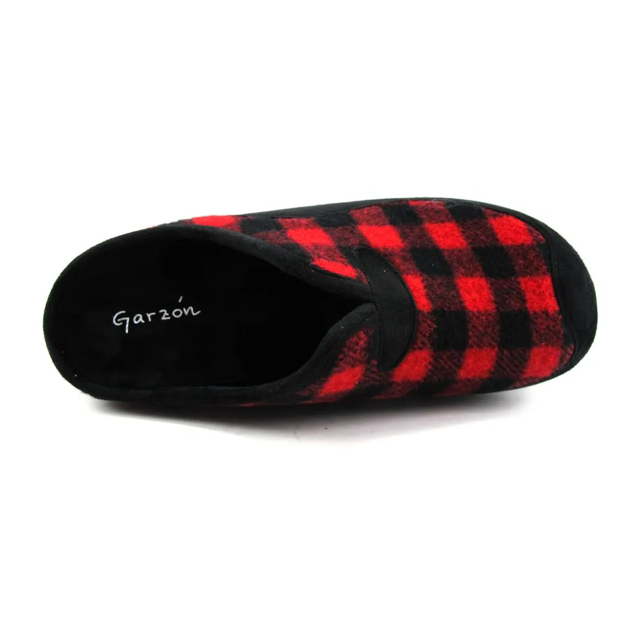 ZAPATILLAS HOGAR GARZÓN HOMBRE GRANATE