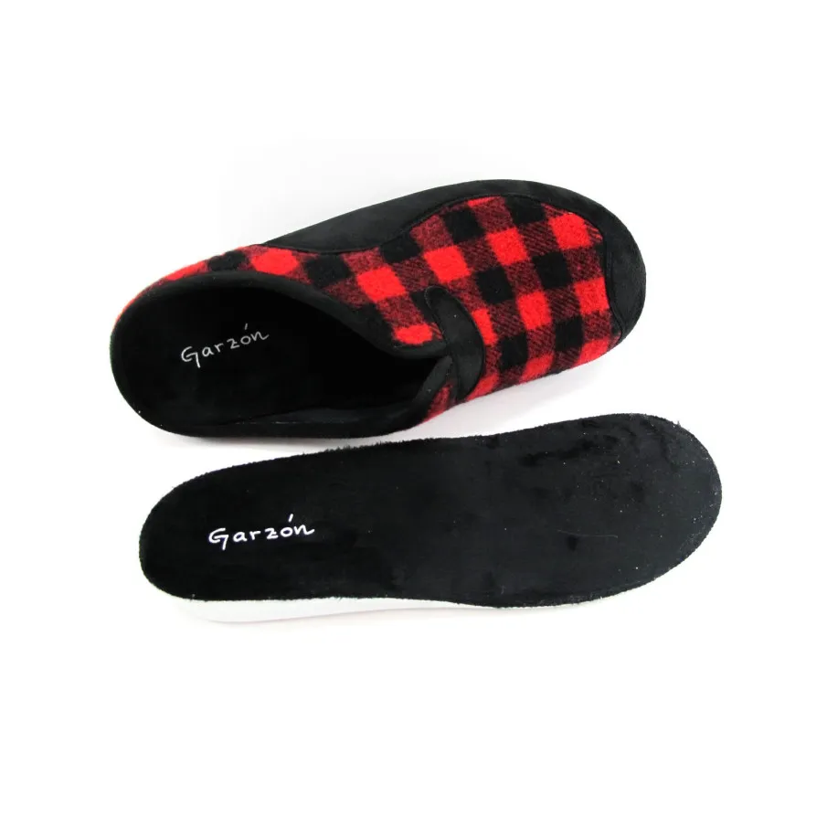 ZAPATILLAS HOGAR GARZÓN HOMBRE GRANATE