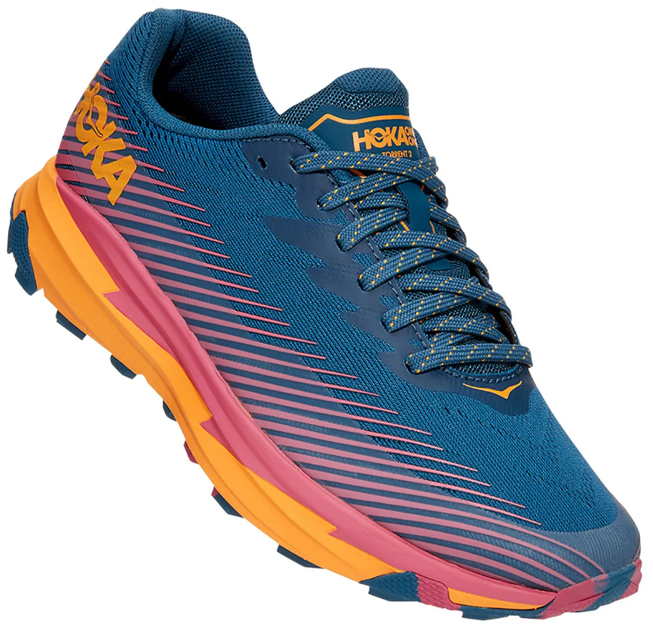 Zapatillas Hoka Torrent 2 W Azul/Fucsia
