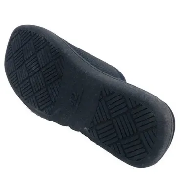 Zapatillas hombre abiertas punta y talón forro toalla Calzamur en azul marino