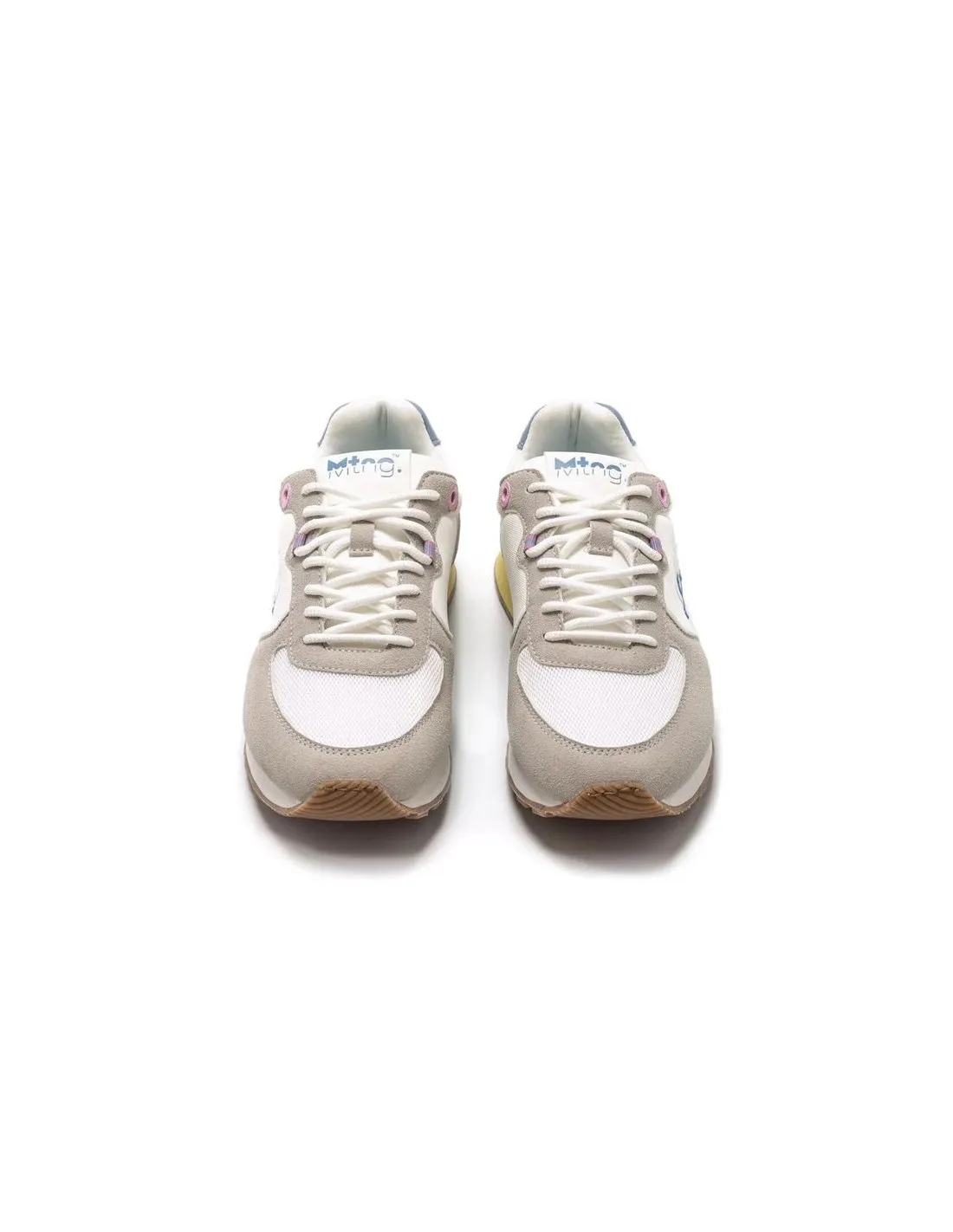 Zapatillas Mustang Joggo Neyma Blanco Lucy Azul Mujer