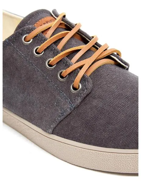 Zapatillas pompeii higby canvas gris de hombre