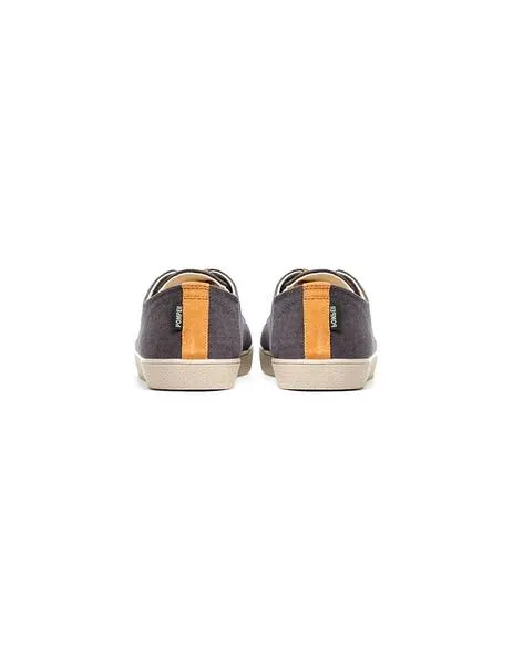 Zapatillas pompeii higby canvas gris de hombre