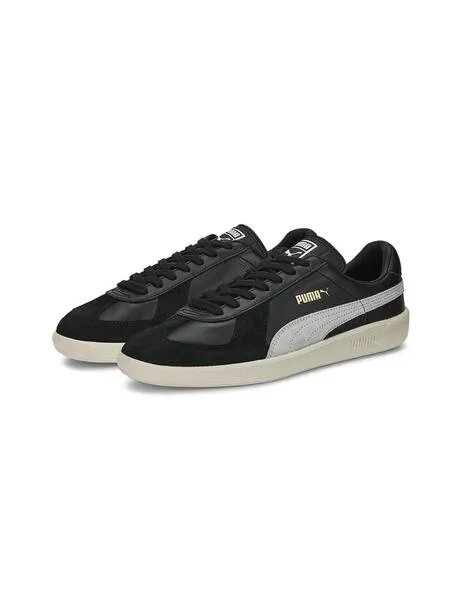 Zapatillas puma army trainer negra blanca de hombre y mujer