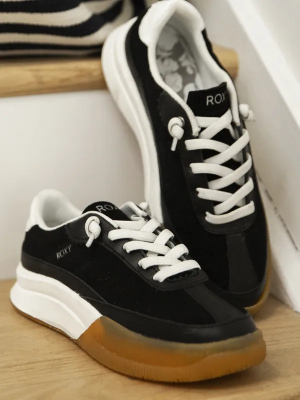 Zapatillas ROXY con cordones de cuero sintético Joey para Mujer Black (blk) Ref. ARJS100029 Negras