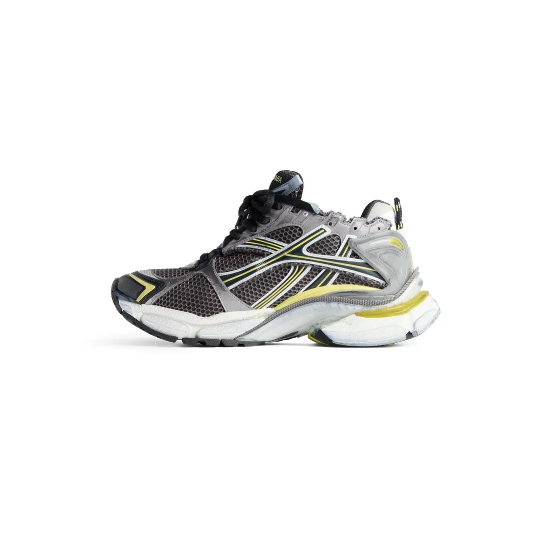 Zapatillas Runner  para Hombre en Gris/amarillo/blanco