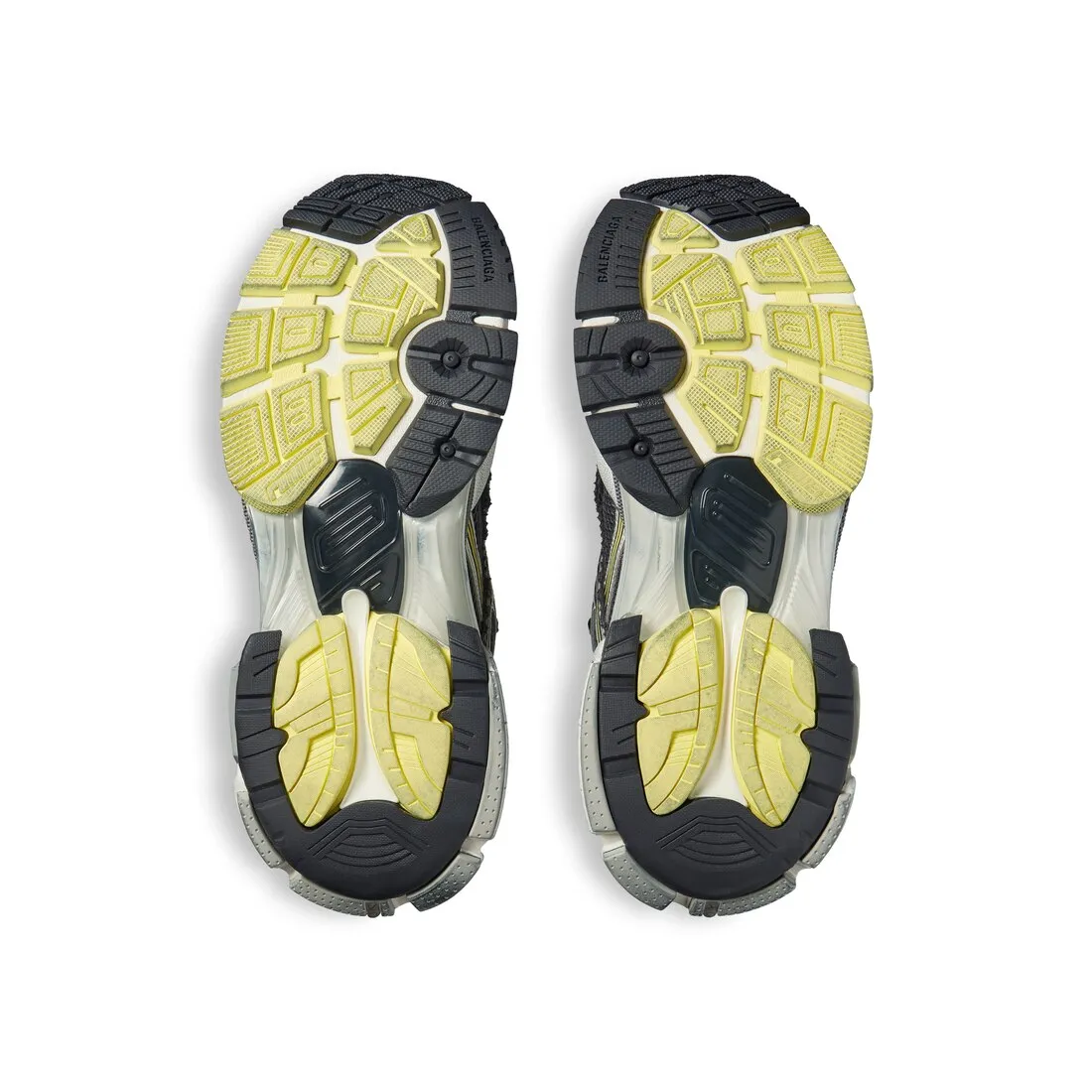 Zapatillas Runner  para Hombre en Gris/amarillo/blanco