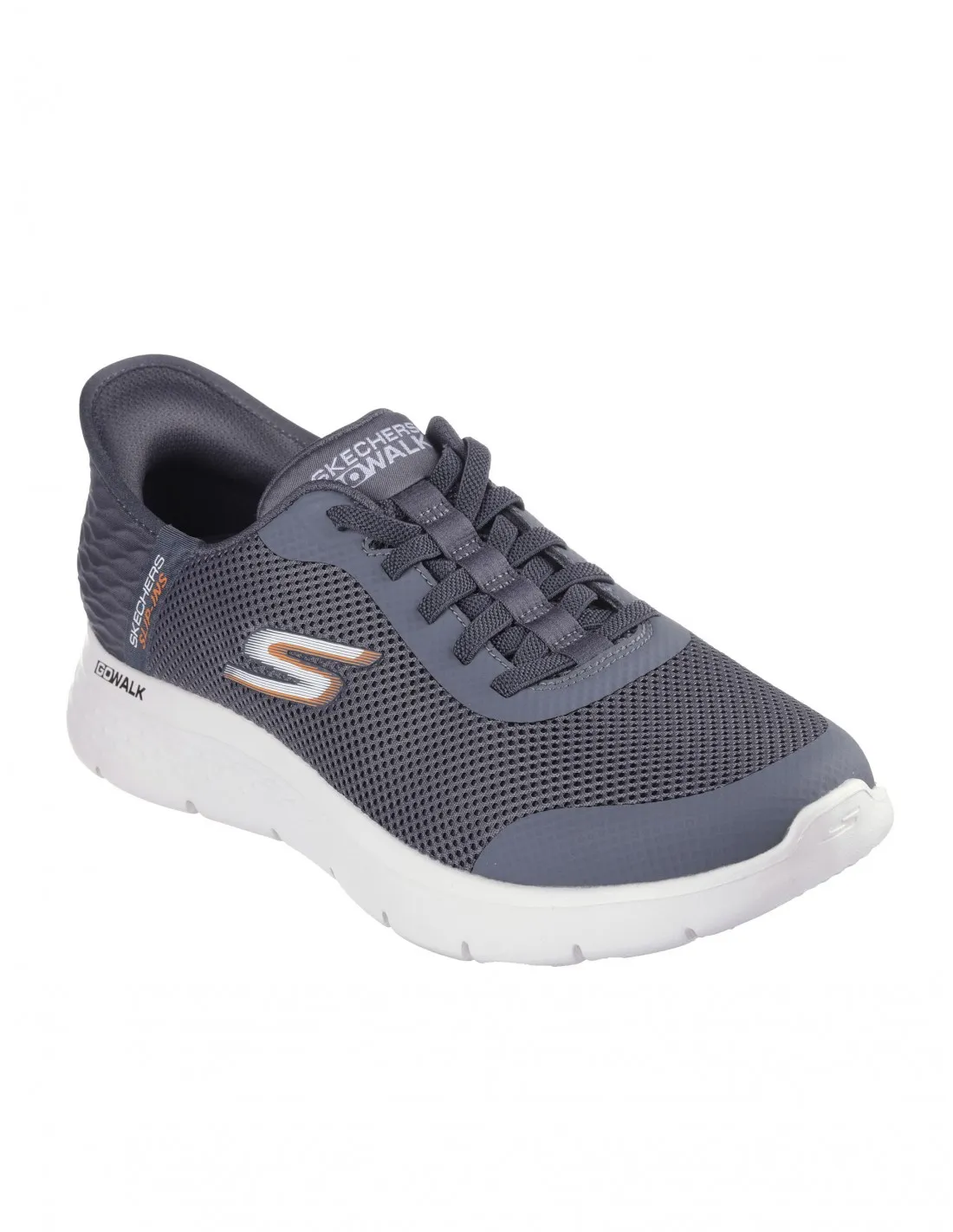 ZAPATILLAS SKECHERS SLIPINS GO WALK FLEX HANDS UP AZULES