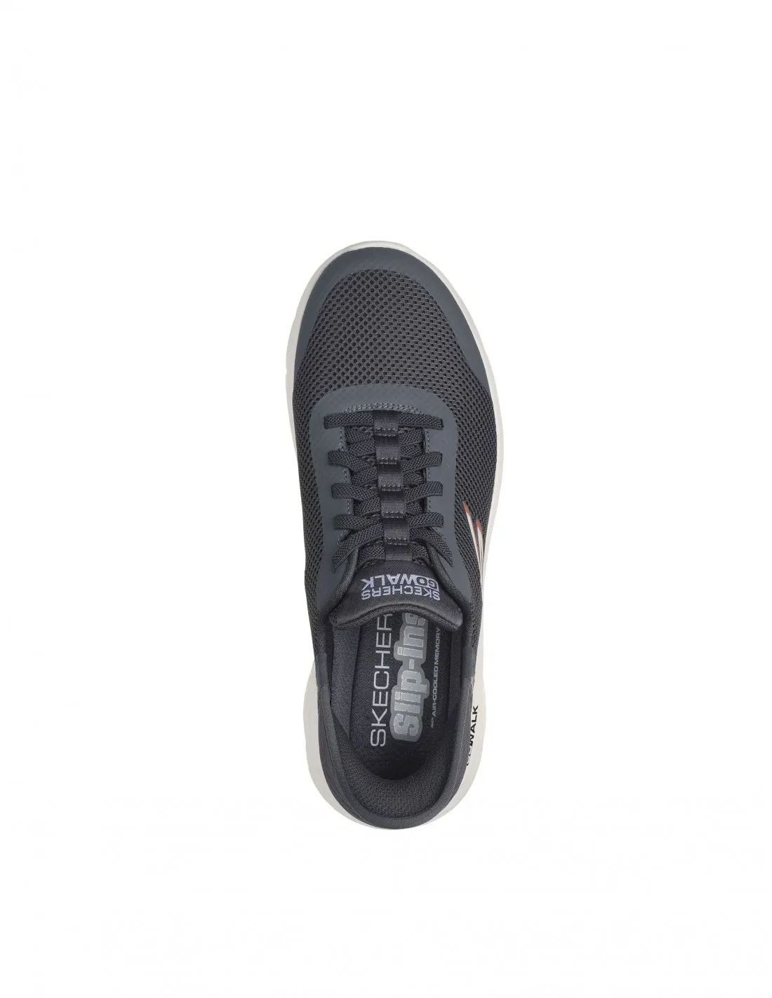 ZAPATILLAS SKECHERS SLIPINS GO WALK FLEX HANDS UP AZULES