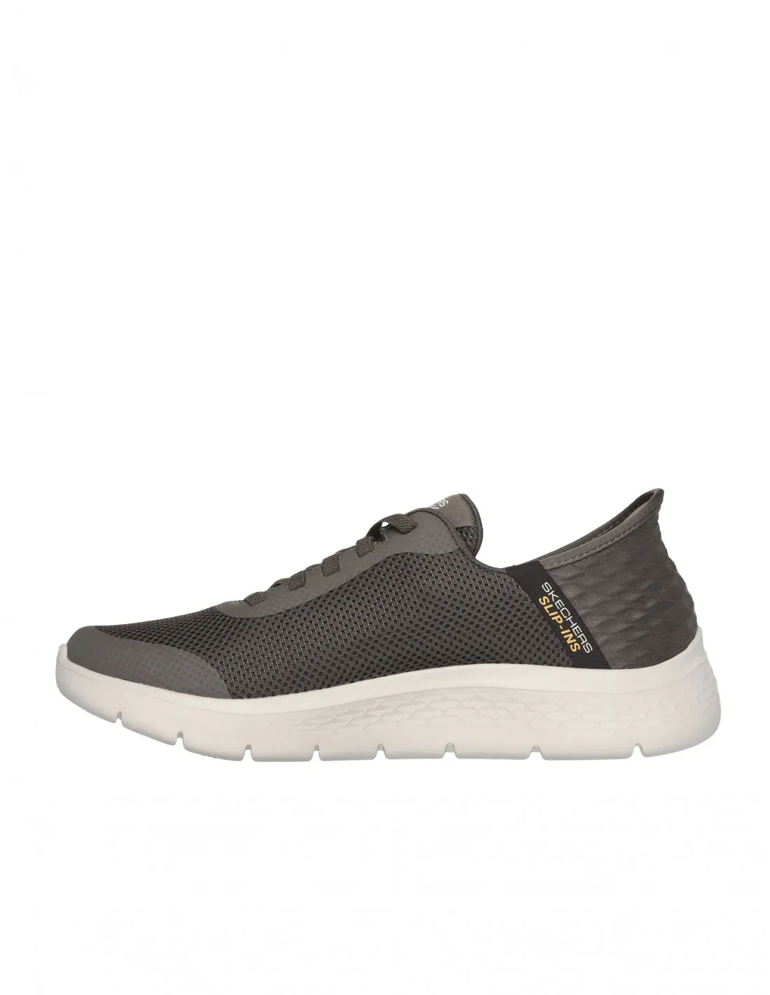 ZAPATILLAS SKECHERS SLIPINS GO WALK FLEX HANDS UP MARRONES