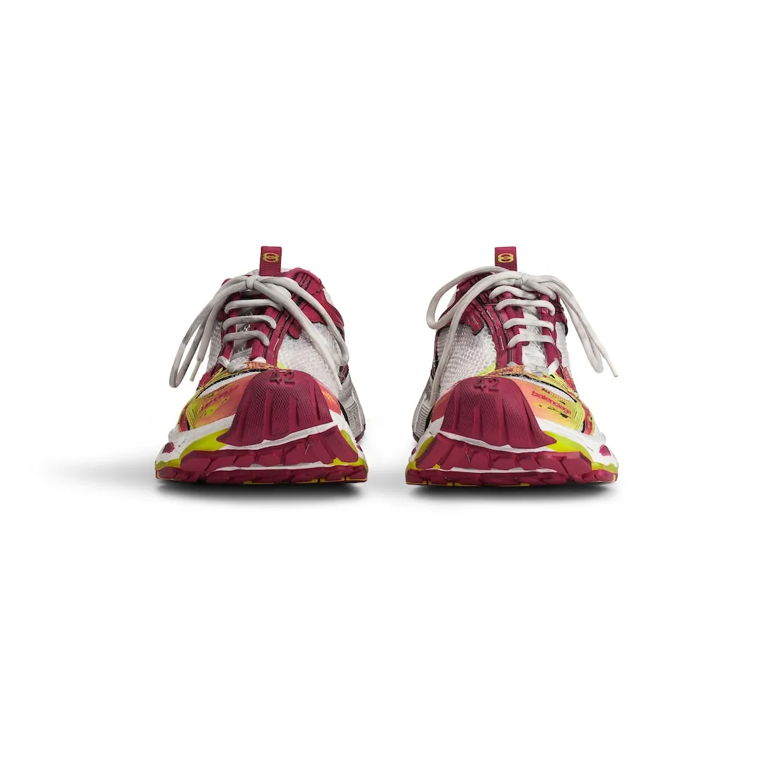 Zapatillas Stapler  para Hombre en Blanco/rosa/amarillo Neón/plateado