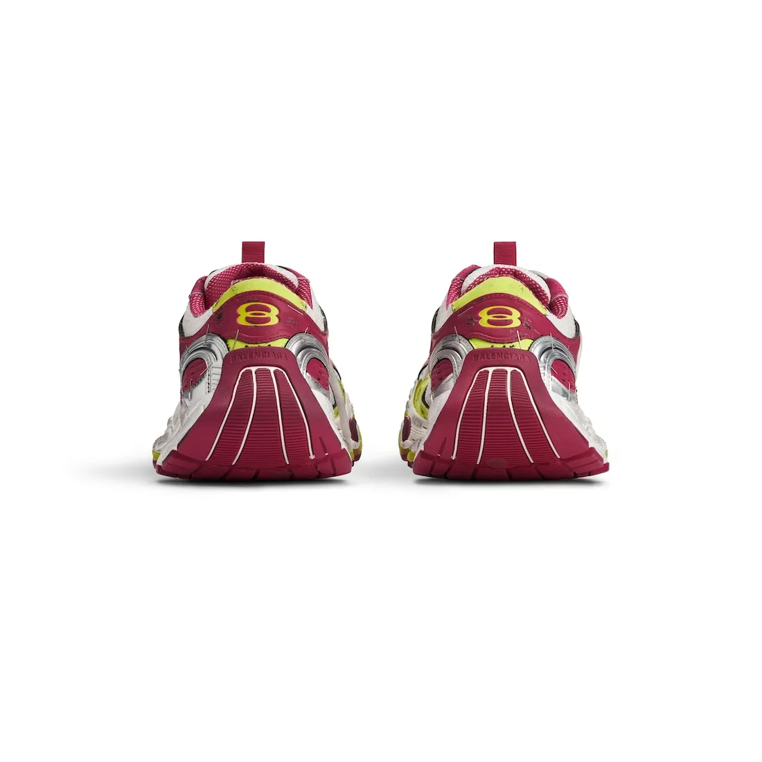 Zapatillas Stapler  para Hombre en Blanco/rosa/amarillo Neón/plateado