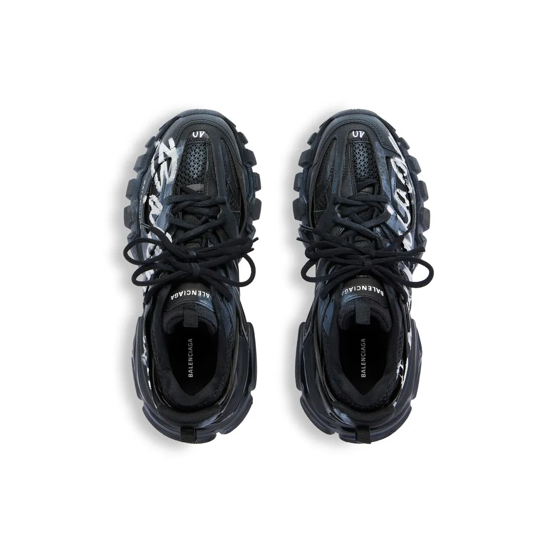 Zapatillas Track Signature para Hombre en Negro/blanco