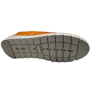 Zapato cordones hombre ancho especial cómodos super flexibles Primocx en camel