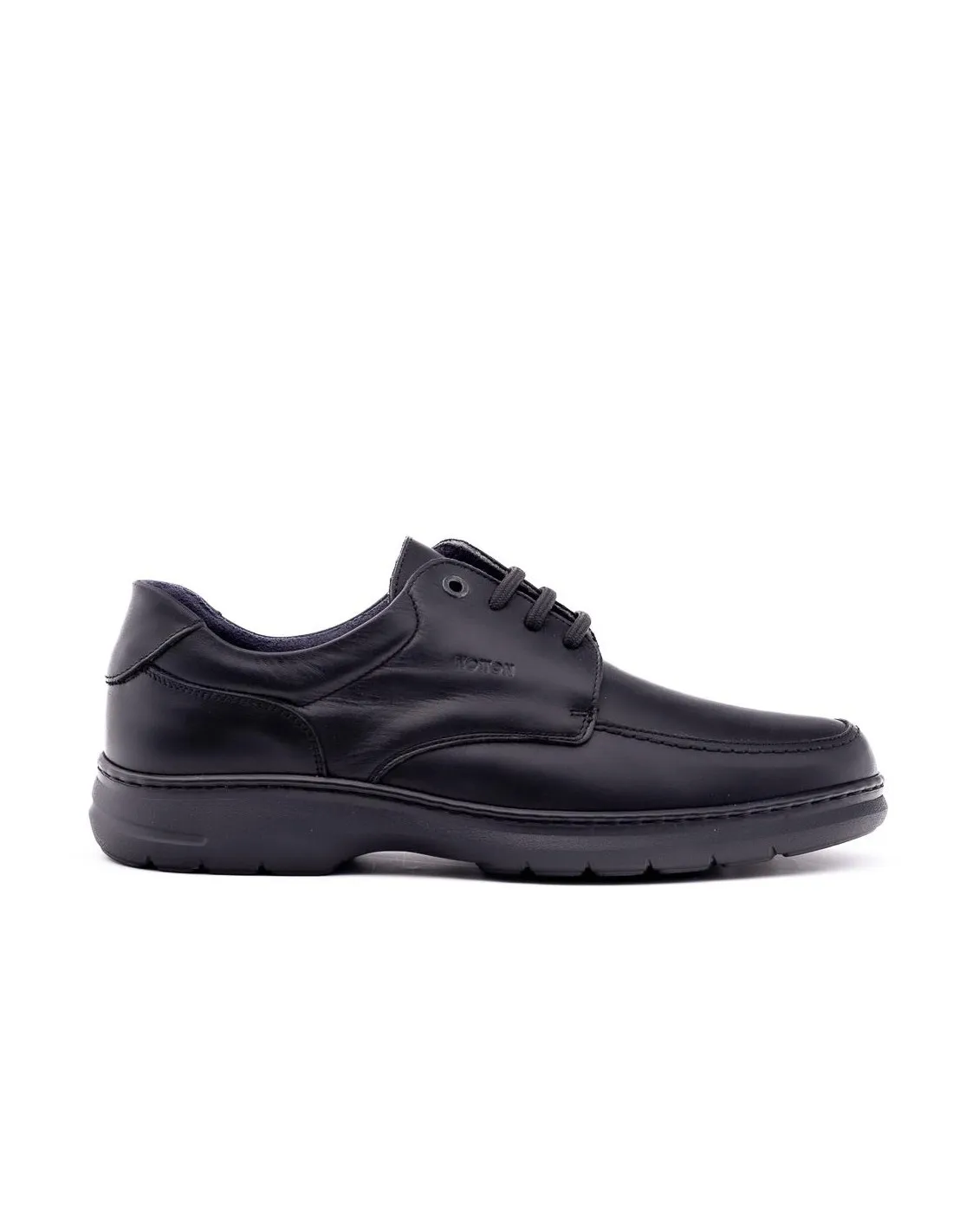 ZAPATO DE CORDONES HOMBRE NOTTON 0203 NEGRO