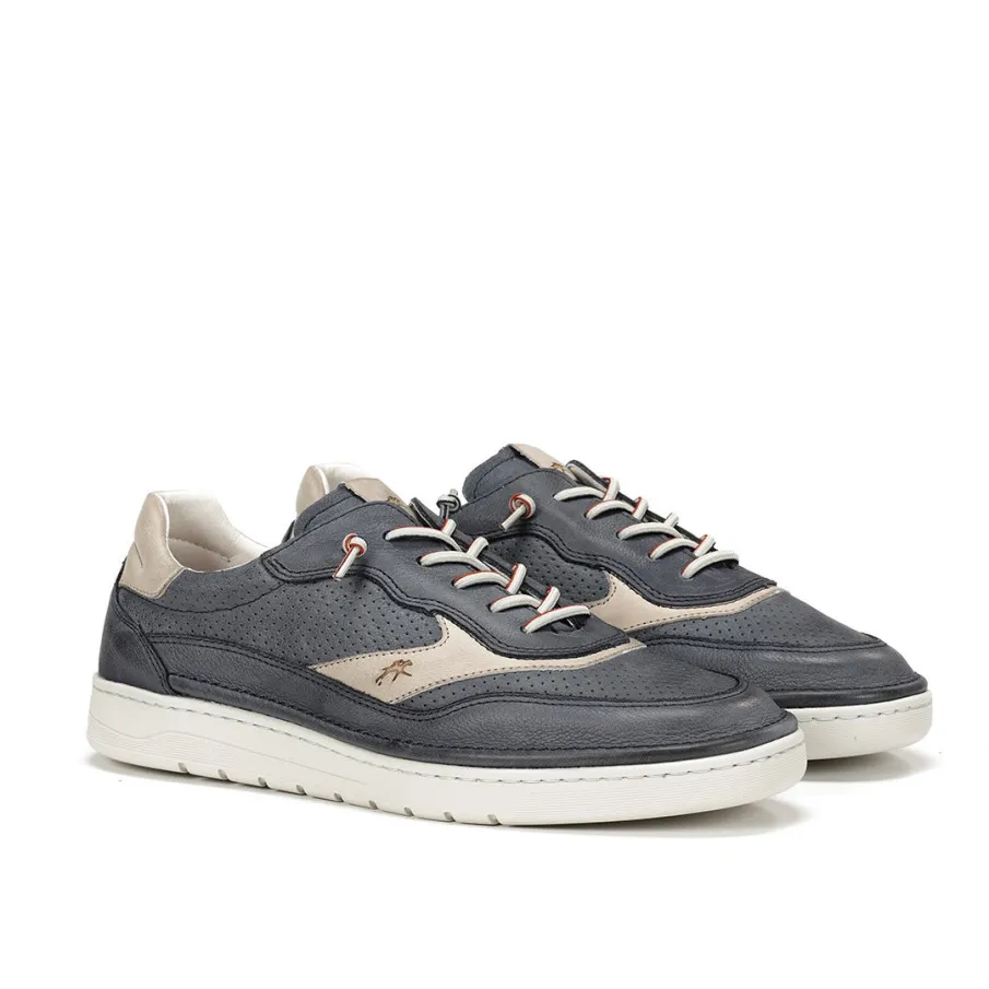 ZAPATO FLUCHOS HOMBRE VEGABUCK MARINO