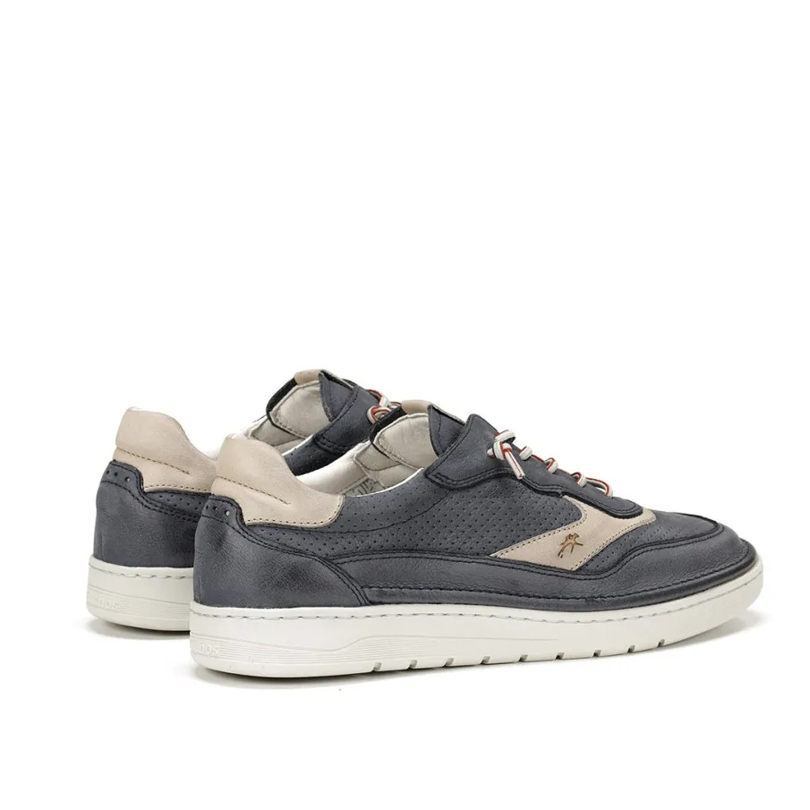 ZAPATO FLUCHOS HOMBRE VEGABUCK MARINO