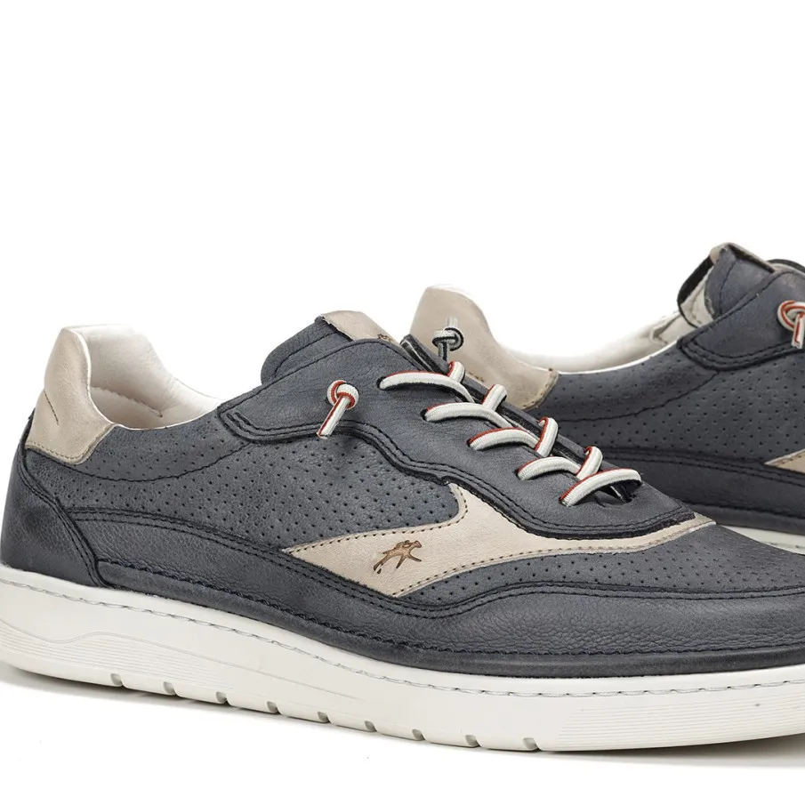 ZAPATO FLUCHOS HOMBRE VEGABUCK MARINO