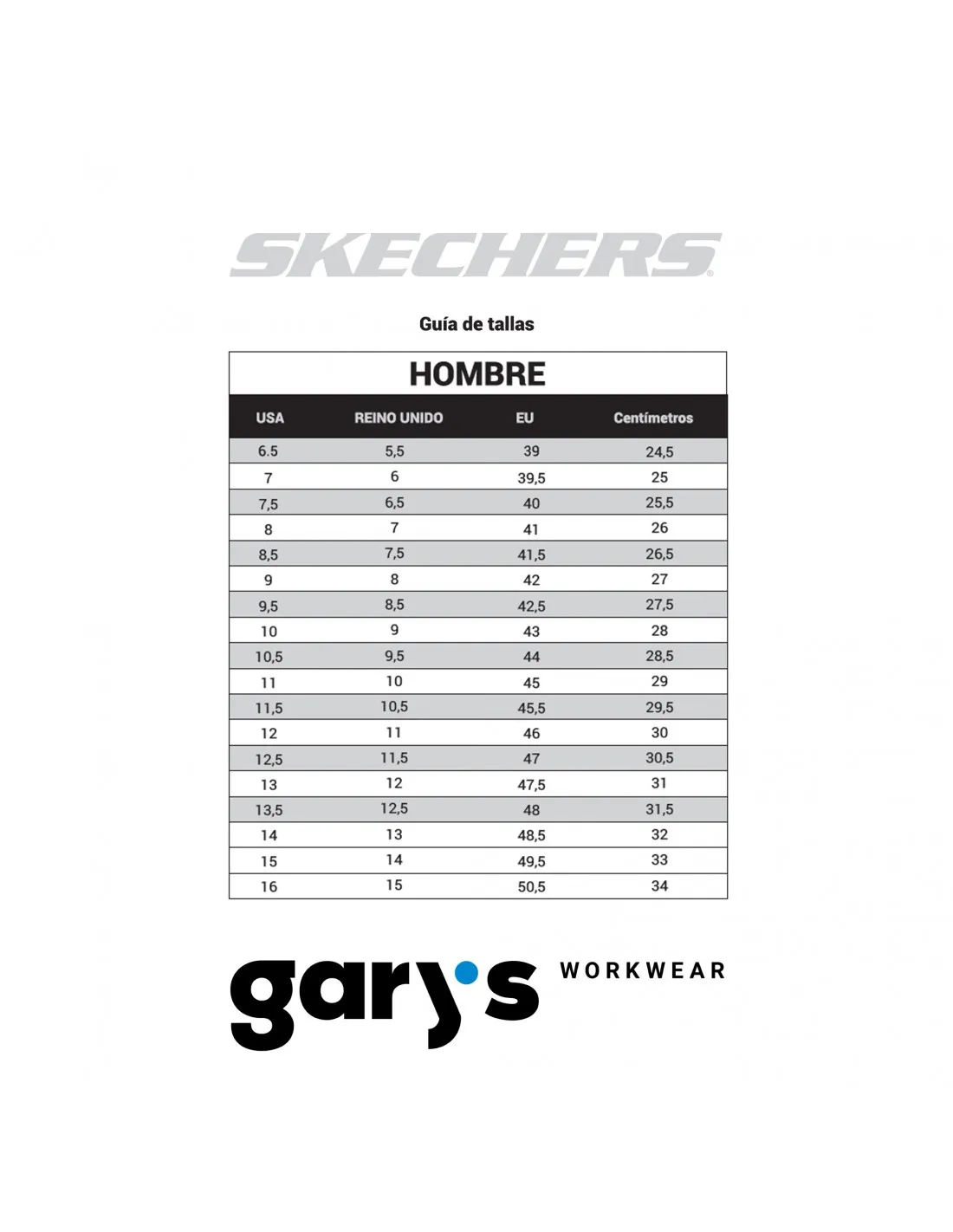 Zapato laboral Flex  Advantage  Fourche Skechers Hombre