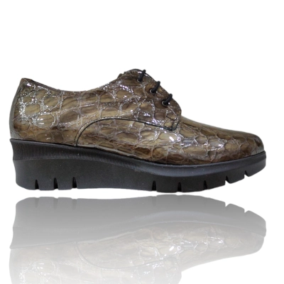 Zapato mujer Pitillos cordon 5340Humo