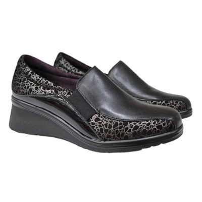 Zapato mujer Pitillos cuña 5323Negro