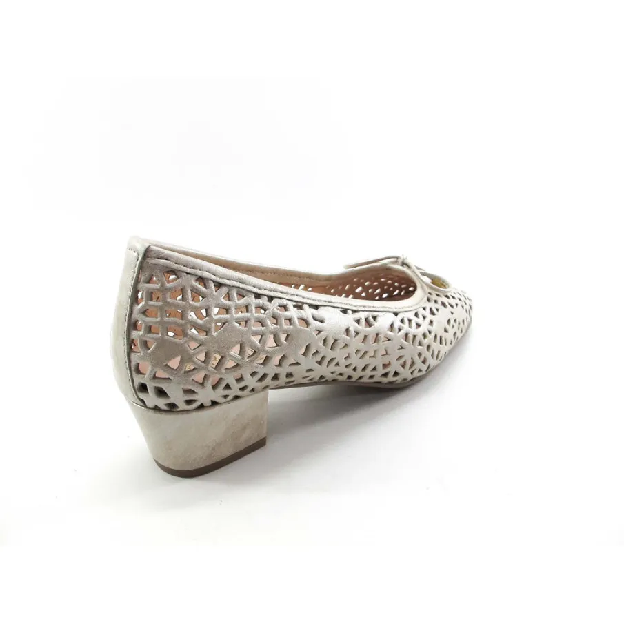 ZAPATO MUJER VESTIR CONFORT NACAR