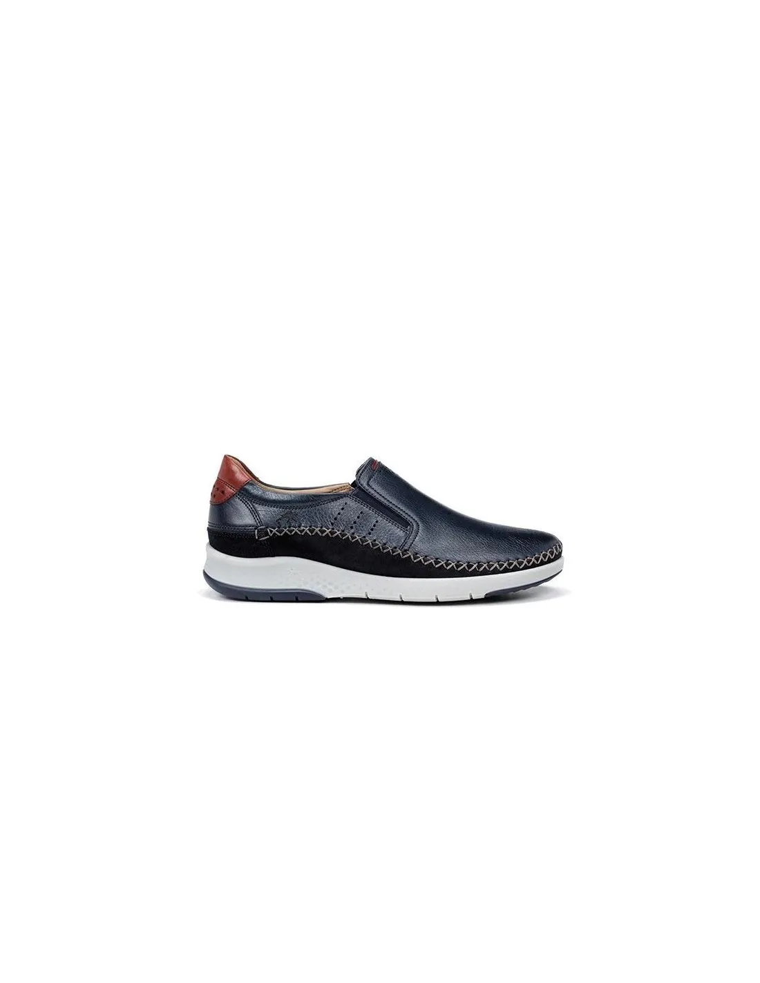 ZAPATO SIN CORDONES HOMBRE FLUCHOS F0794 AZUL MARINO