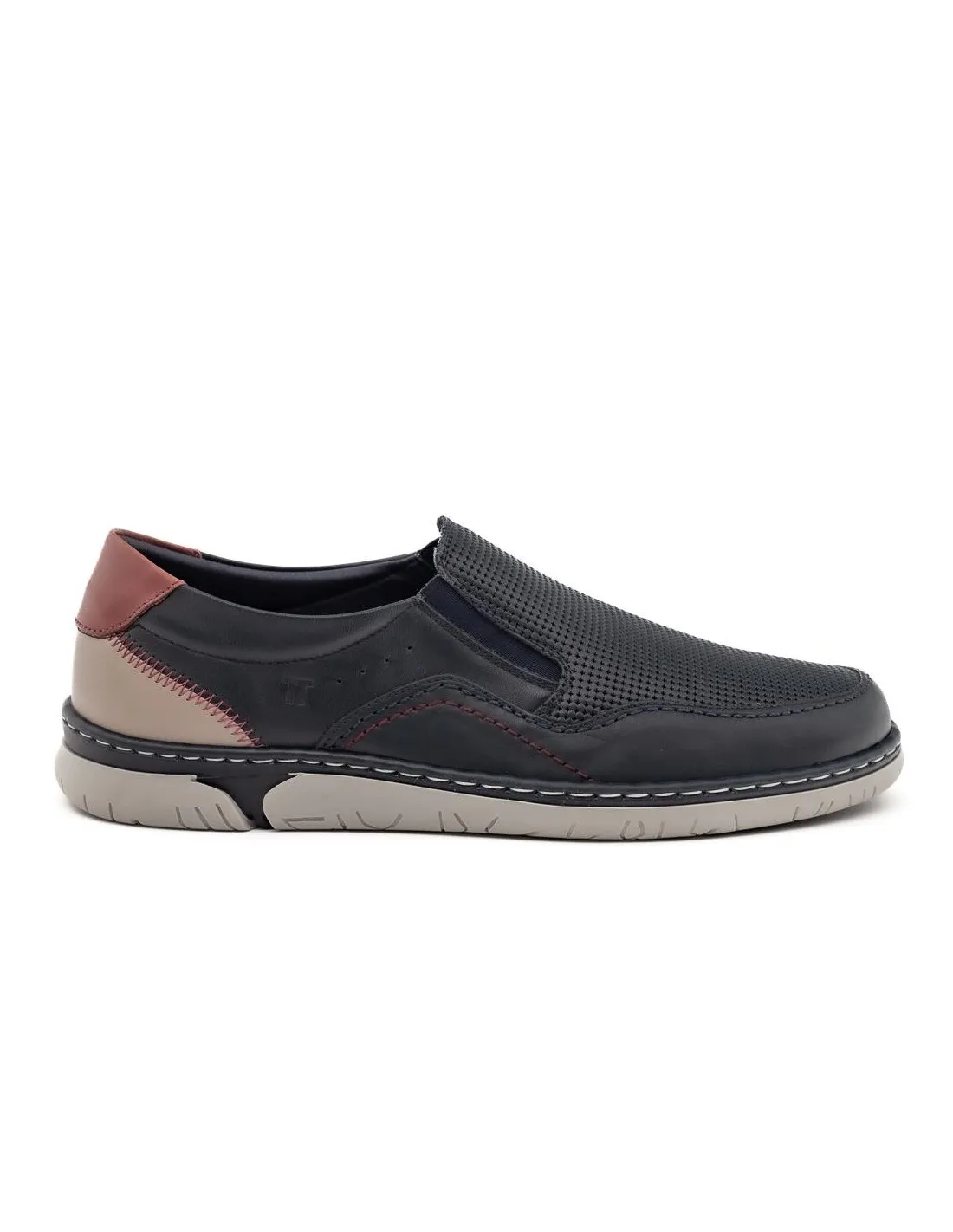 ZAPATO SIN CORDONES HOMBRE NOTTON 0618 AZUL MARINO