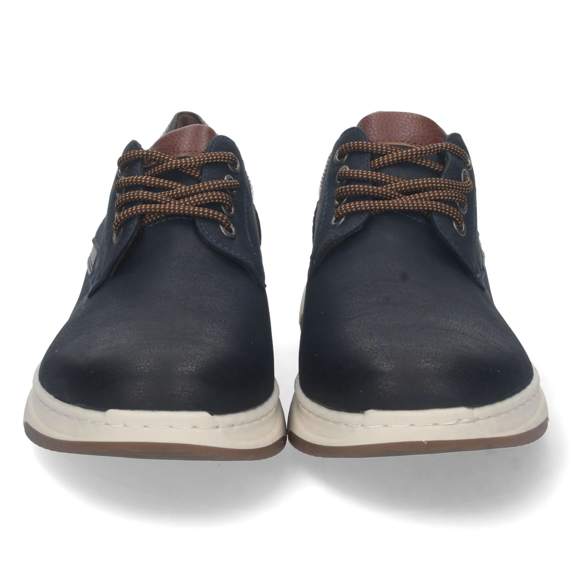 Zapatos comodos planos hombre color marron