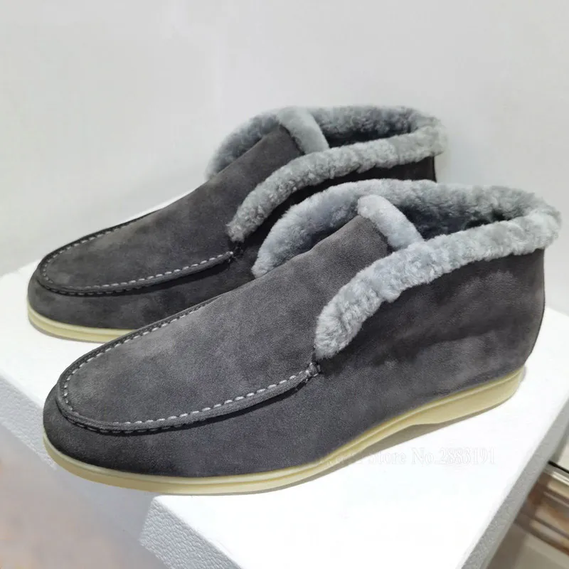 Zapatos de vestir de cuero de gamuza de invierno para hombre Primavera Otoño Mujeres Conducción Zapato casual Loro Diseño de luj