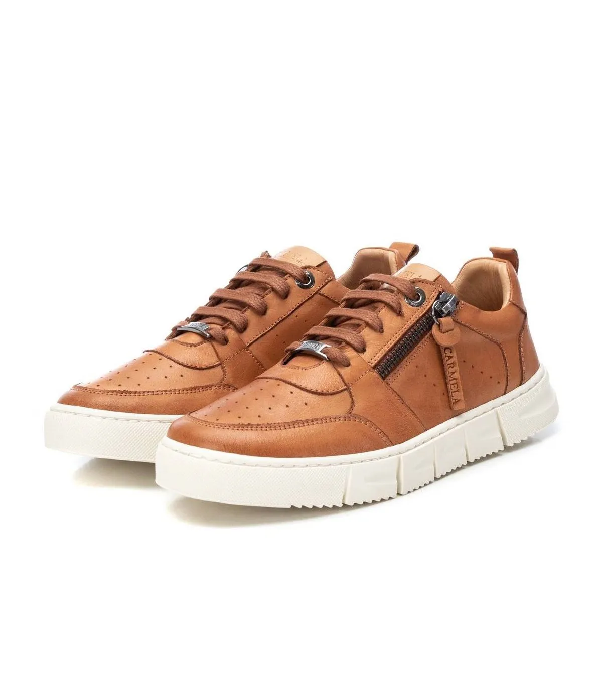 Zapatos deportivos en camel