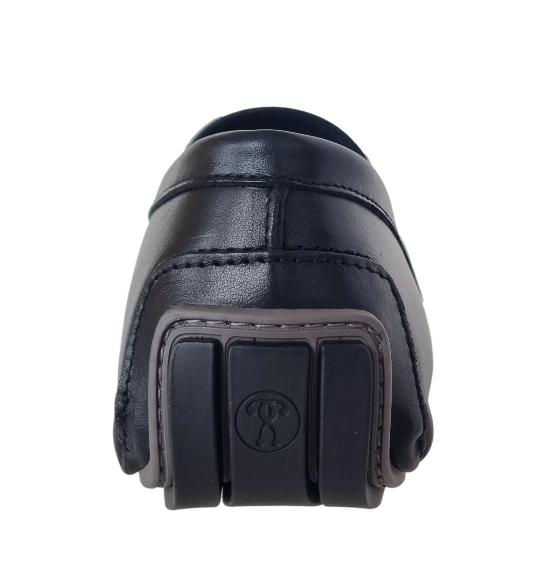 Zapatos mocasines de hombre MOSCHINO drivers gommini MB10380G1GGA0000 negro