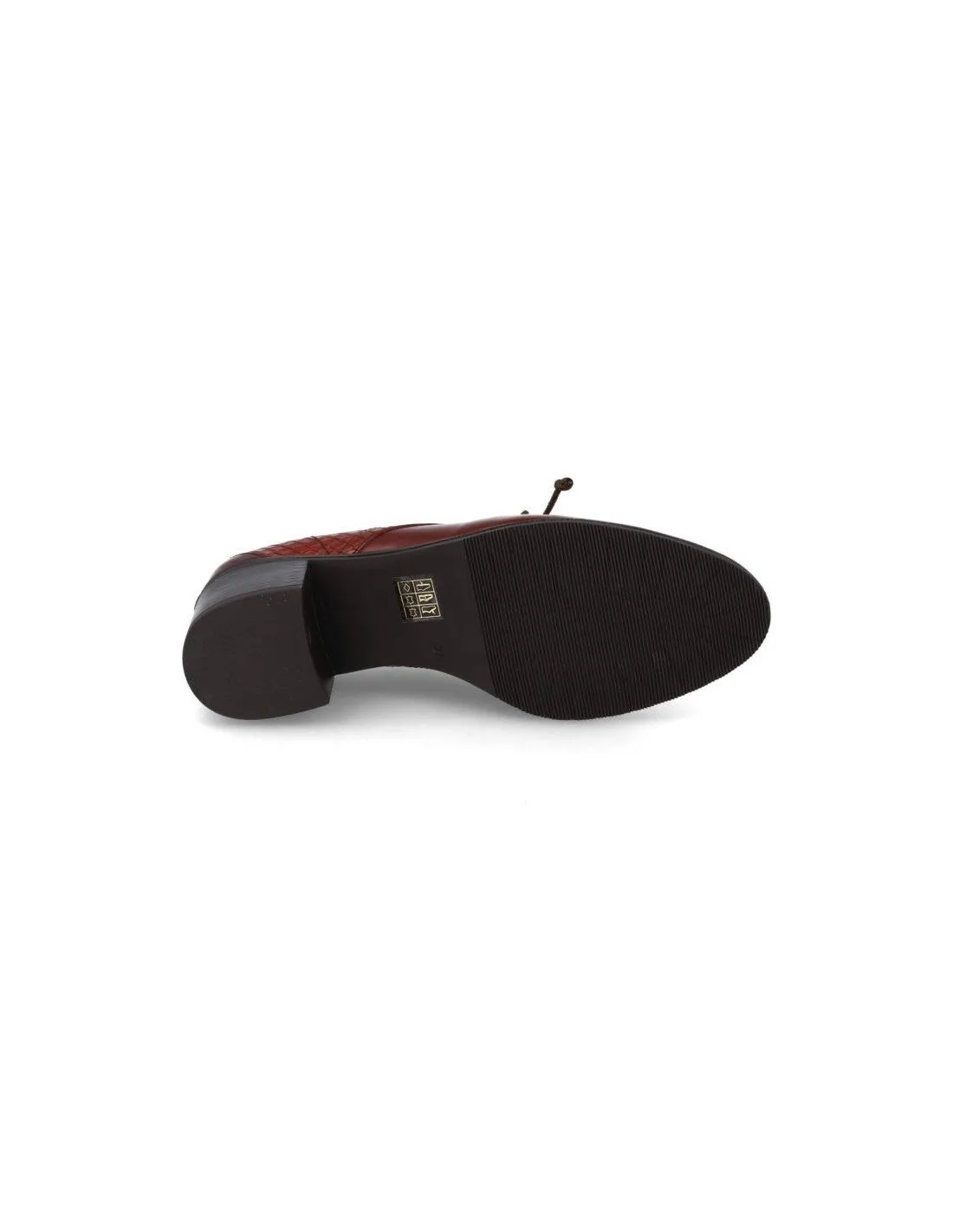 Zapatos mujer cordones tacón