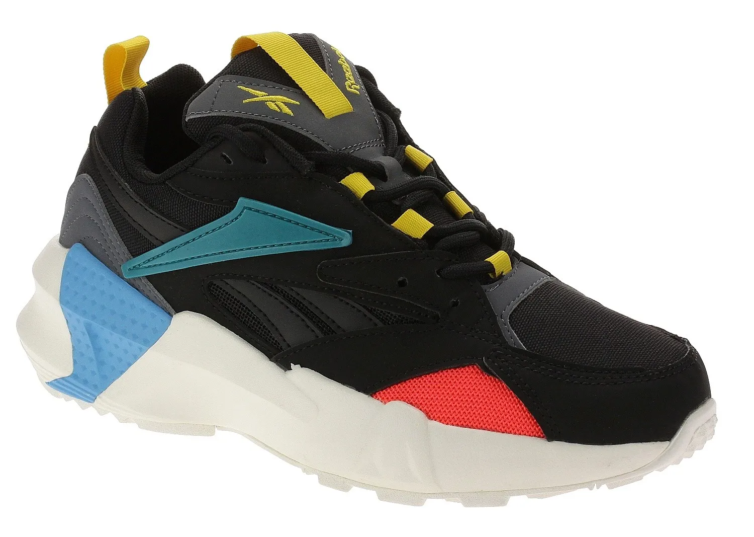 ZAPATOS REEBOK CLASSIC AZTREK DOUBLE MIX POPS  BLACK/ALLOY/TEAL GEM  WOMEN´S
